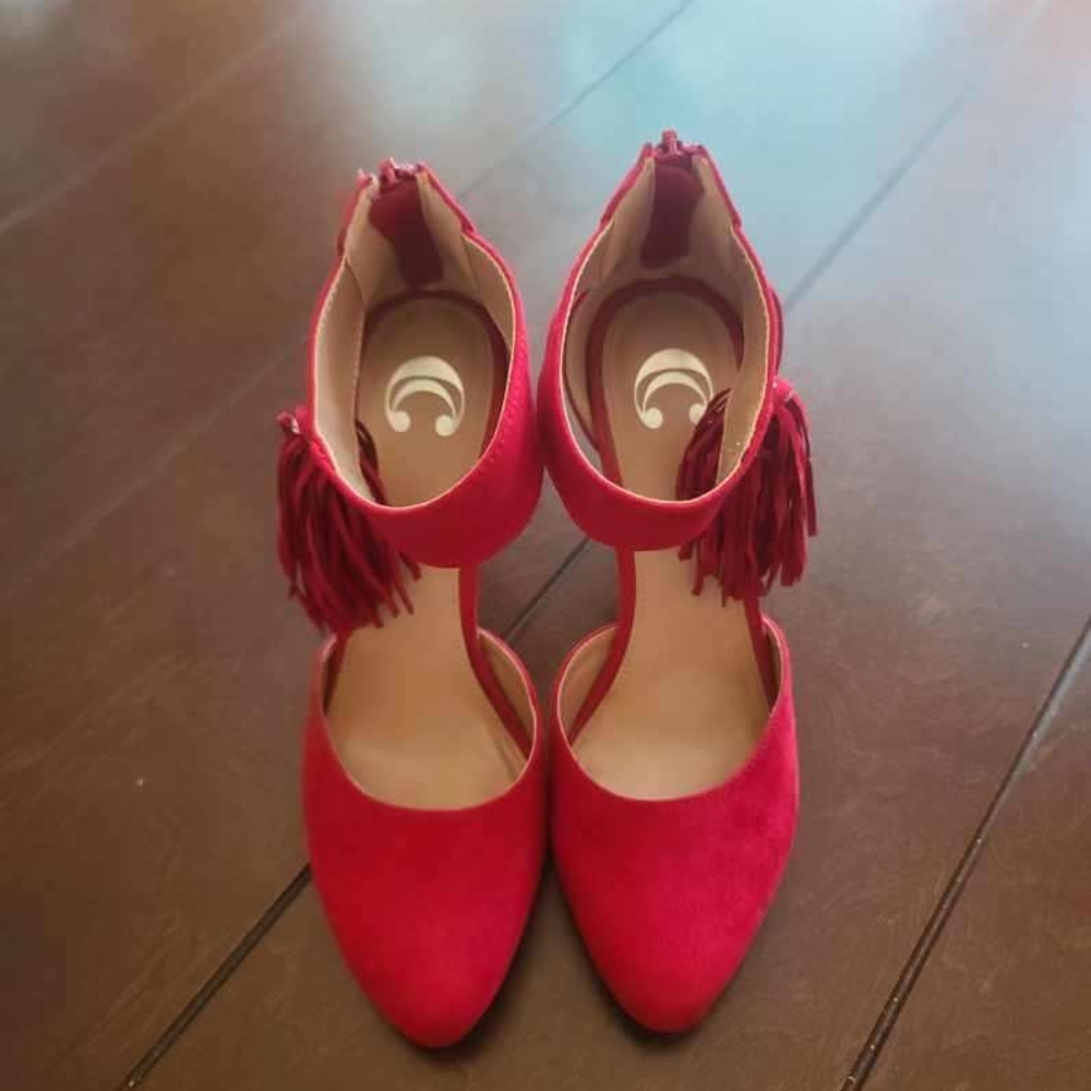 Elegant Red Women's Shoes